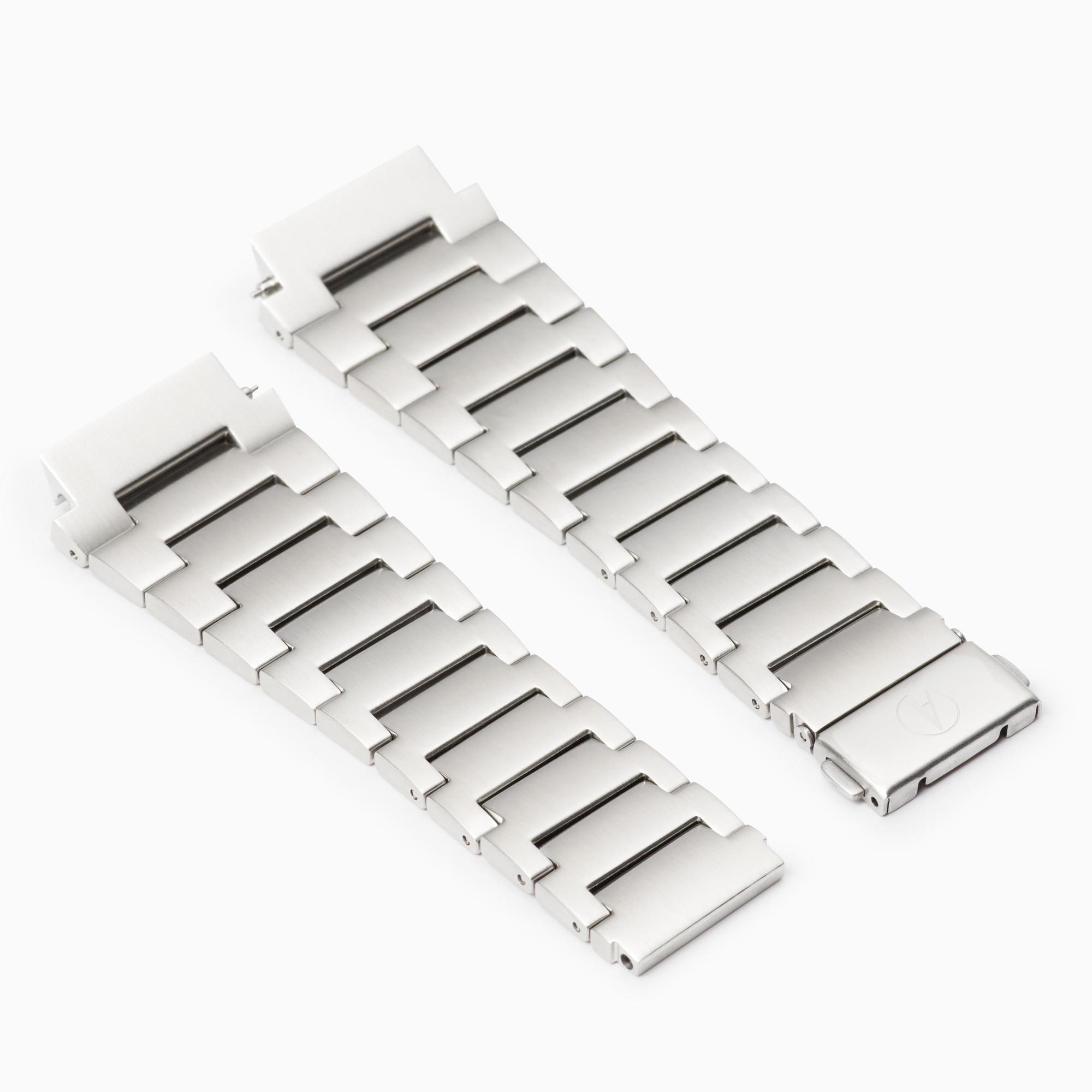 Accurist Origin Men's Silver Stainless Steel 22mm Bracelet